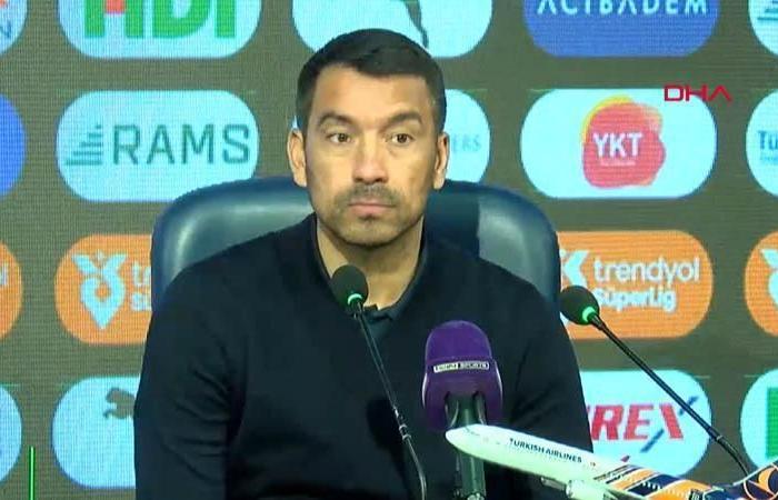 Giovanni van Bronckhorst: no estamos en el mismo ritmo que al comienzo de la temporada