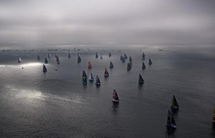 EN FOTOS. Las fotos destacadas de la gran salida de la Vendée Globe 2024