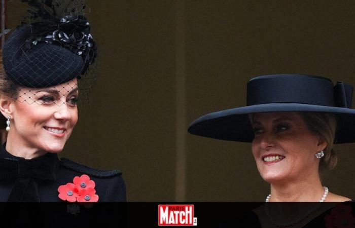 Kate Middleton majestuosa para las conmemoraciones del “Domingo del Recuerdo”