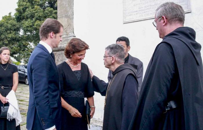 La Familia Imperial de Brasil en el funeral del Príncipe Antonio de Orleans-Braganza