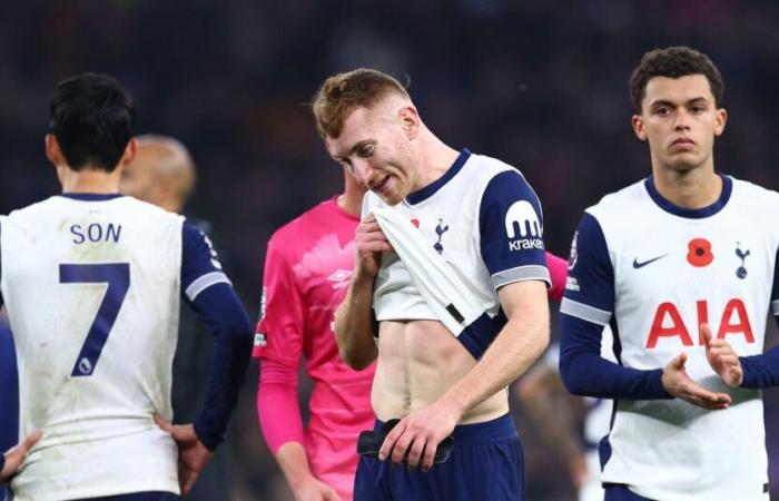 Tottenham Hotspur 1-2 Ipswich Town: valoraciones de jugadores de la comunidad