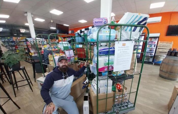 Con su furgoneta llena, sale de Burdeos para ayudar a las víctimas.