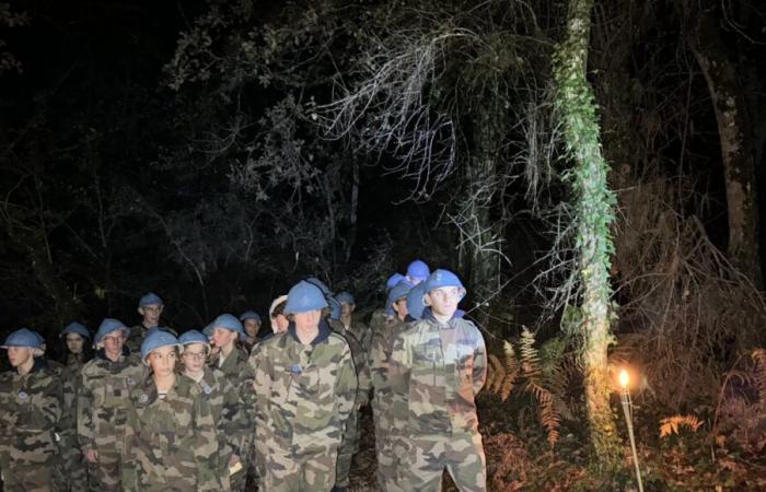 11 de noviembre: en la piel de Poilus, estudiantes de secundaria de Gironda recrean una trinchera de la Gran Guerra