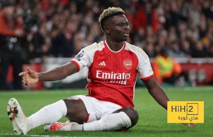 La lesión de Saka profundiza la crisis del Arsenal tras el empate con el Chelsea