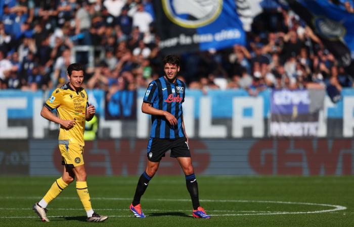 Bérgamo: El mejor es Carnesecchi, Kossounou también es muy bueno. Bellanova entra y decide el partido.