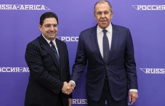 Bourita se reúne con su homólogo ruso, Sergei Lavrov