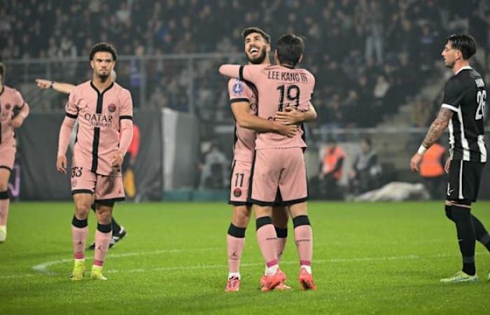 PSG (2-4): Las notas del festival ofensivo de los Rouge et Bleu contra los Angevins en la Ligue 1