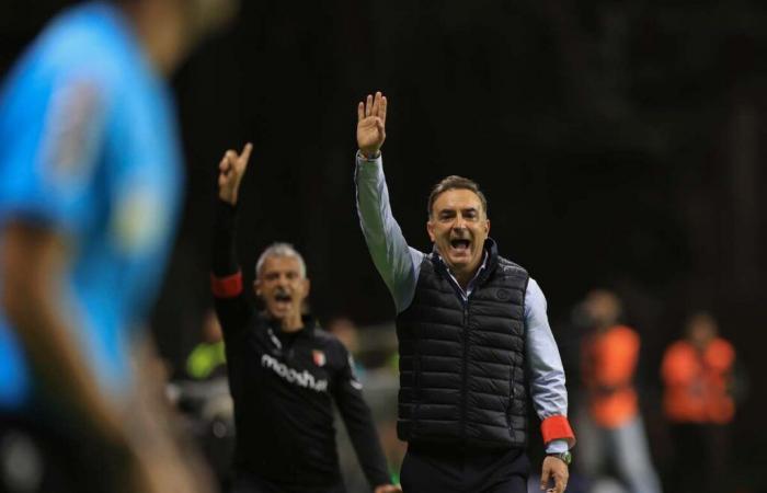 Carlos Carvalhal: “Fue por falta de energía, no por falta de voluntad”