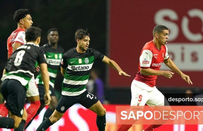 Los goles de Ricardo Horta dejan al Sporting perdiendo en el descanso por primera vez en la I Liga 2024/25 – I Liga