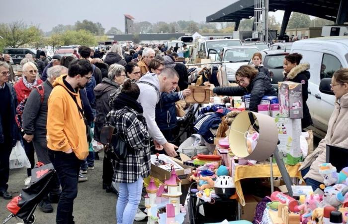 En Parthenay, el gran día de aglomeraciones en el recinto ferial