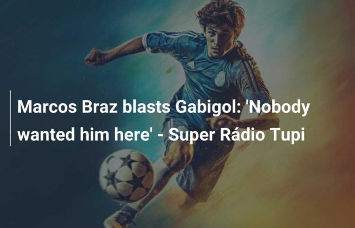 Marcos Braz ataca a Gabigol: ‘Nadie lo quería aquí’ – Super Rádio Tupi