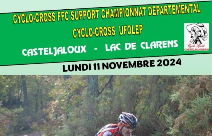 Sur de Gironda – CICLISMO — — Participantes en el ciclocross de Casteljaloux al lago de Clarens