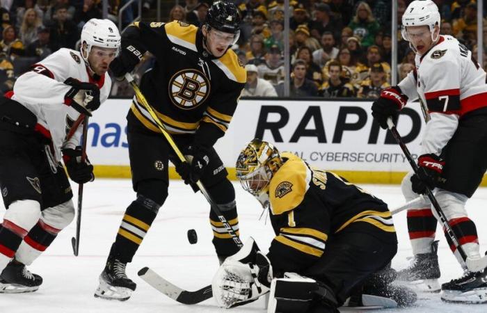 Resumen: los Bruins caen ante los Senadores, 3-2, en tiempo extra después de un tercero mediocre