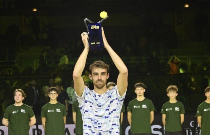 ATP – Moselle Open > Benjamin Bonzi: “Quería atacarlo, eso provocó errores y algunas infracciones, pero estoy feliz de haberlo jugado de esa manera. Terminé el año con un título, el primero, es increíble”