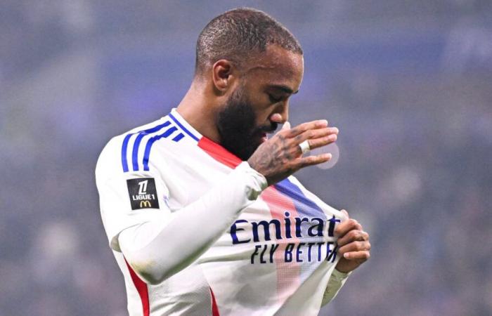 Lacazette casi deja el OL al final de la temporada