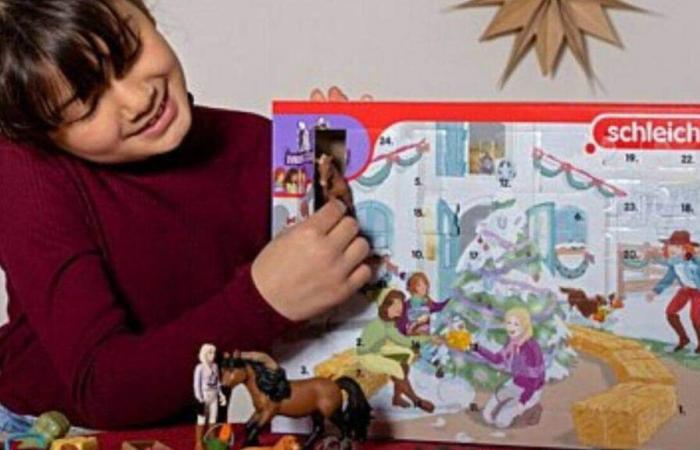 El calendario de Adviento de Schleich está disponible en E.Leclerc.