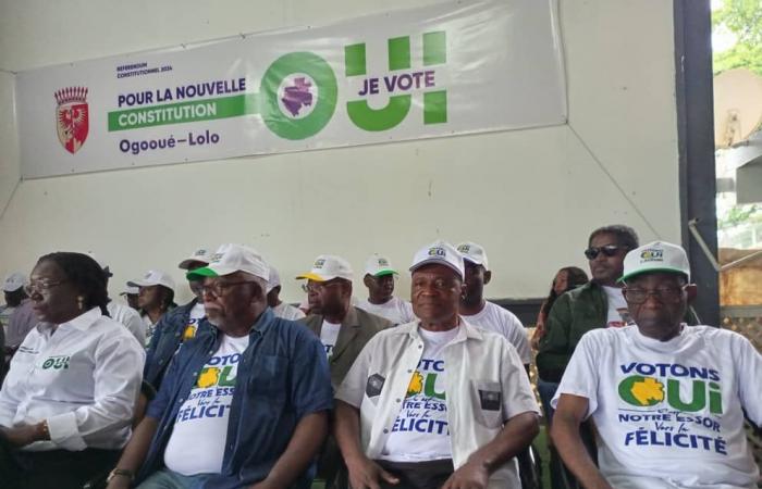 Koula-Moutou: Nzouba-Ndama, Boukoubi, Lekana, Moubelet Boubeya, todos por el “Sí” en el referéndum | Gabonreview.com