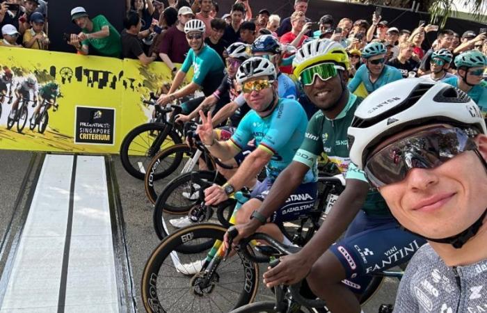 TDF. Criterium de Singapur – La carrera está en marcha… sigue el der de Cavendish en directo