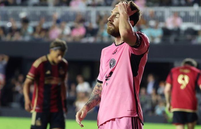 Lionel Messi e Inter Miami quedan eliminados de los playoffs de la MLS en una sorprendente derrota ante el Atlanta United