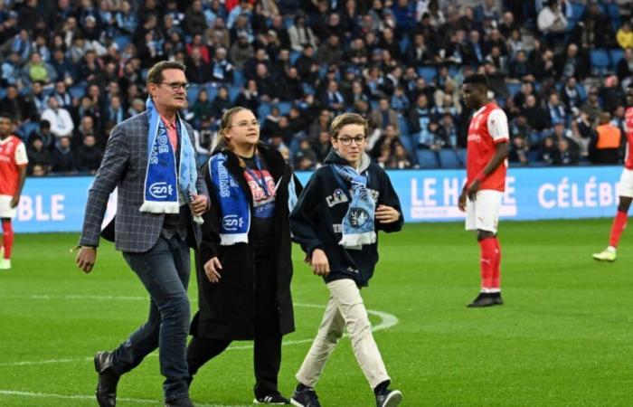 Alphonse, invitado al césped del HAC de Le Havre Paris Normandie: “Es el día más feliz de mi vida”