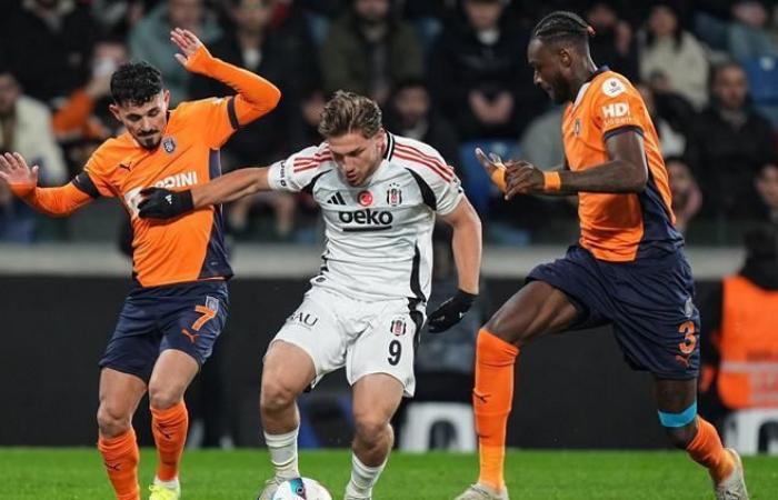 Başakşehir 0-0 Beşiktaş (resumen del partido de la Superliga)