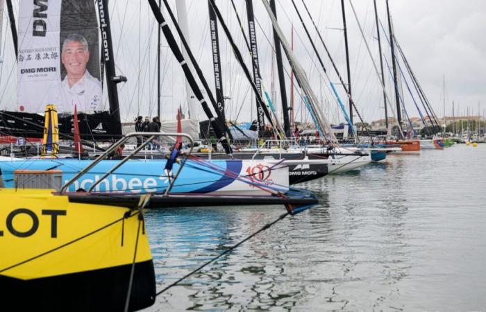 Los patrones abandonaron el canal en un ambiente de locura… Siga con nosotros la salida de Les Sables-d’Olonne…