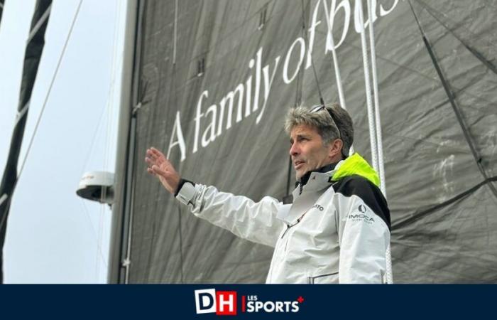 Vendée Globe: enorme emoción para el patrón belga Denis Van Weynbergh durante el descenso del canal Sables d’Olonne