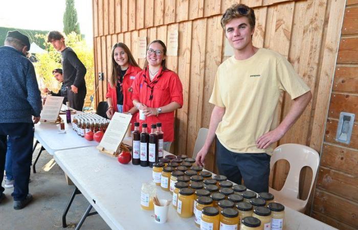 “La zona del Ródano Gard es propicia para el cultivo del granado”, celebrado en la finca Grenattitude de Bagnols-sur-Cèze