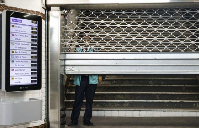 Transporte: seis estaciones de metro y RER cerradas con motivo de la ceremonia del 11 de noviembre en París