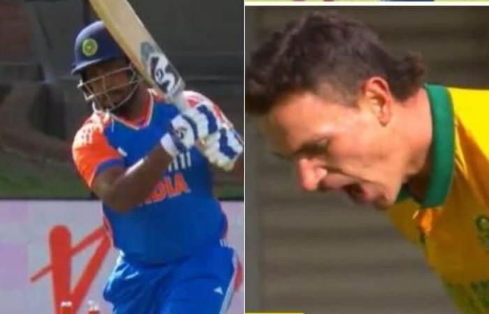 Después de cientos consecutivos, Sanju Samson se enamora de un pato mientras Marco Jansen lo limpia: MIRAR