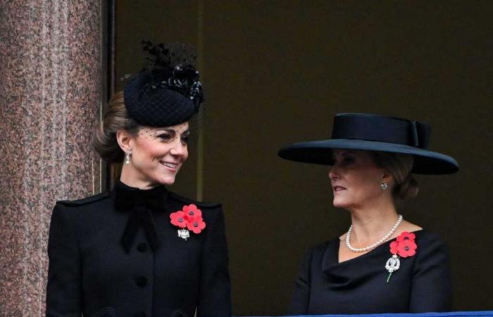 La Princesa de Gales reemplaza a la Reina Camilla en el Día del Recuerdo