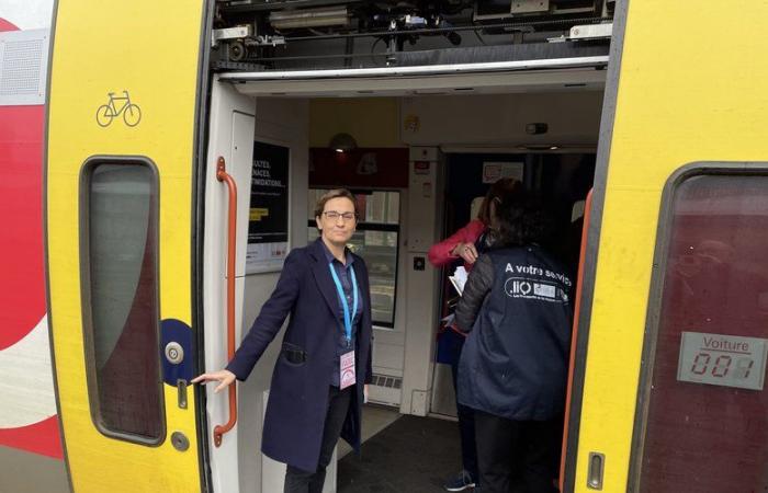 220 pasajeros a bordo del tren especial para celebrar la reapertura de la famosa línea Béziers Neussargues