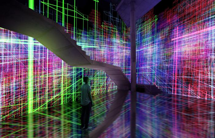 PIXELS, una exposición interactiva que combina arte digital e inteligencia artificial en el Grand Palais Immersif