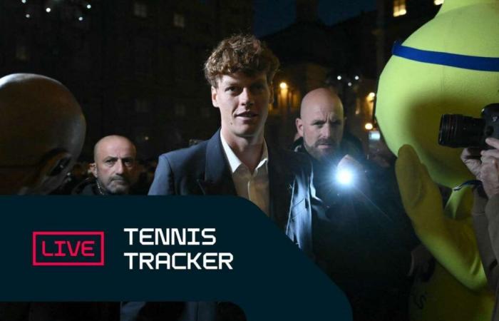 Tennis Tracker, Finales ATP: Fritz vence a Medvedev en dos sets, el debut de Sinner esta noche