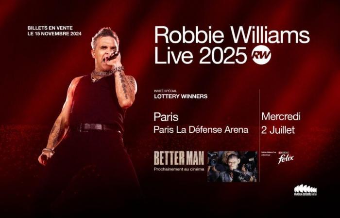 ROBBIE WILLIAMS – Arena París La Défense