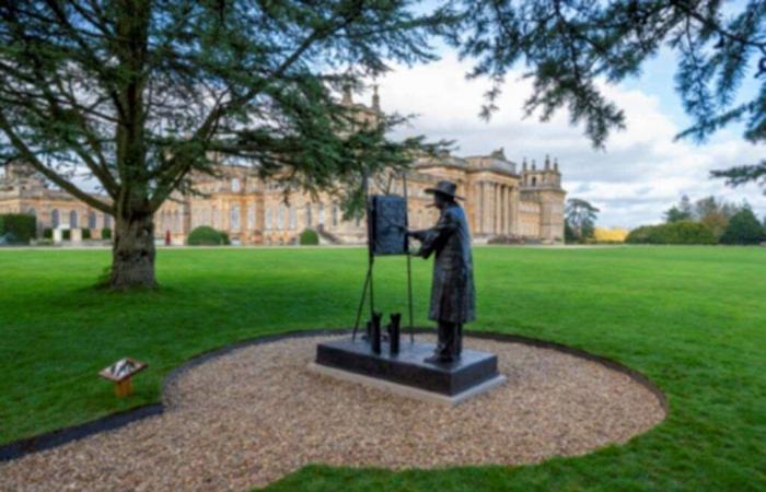 El Palacio de Blenheim presenta una nueva escultura para conmemorar el 150 aniversario del nacimiento de Sir Winston Churchill