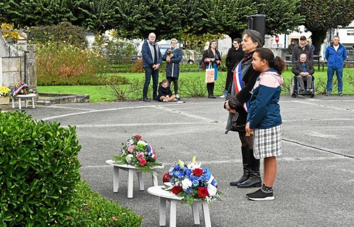 En Auray, los jóvenes rinden homenaje a los combatientes caídos el 11 de noviembre