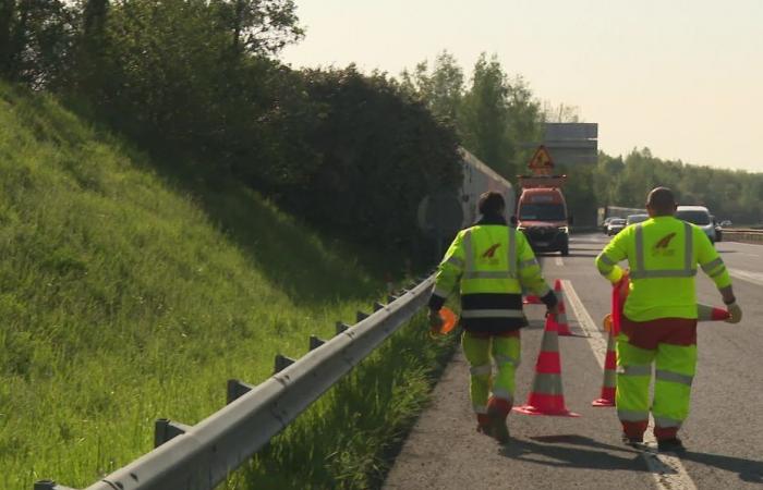 Al día siguiente de un fatal accidente, un agente del DIRO fue atropellado por un automovilista, mientras el carril estaba cerrado