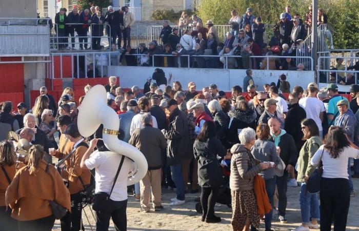 Gallargues-le-Montueux: El biou del lema “azul y oro” se codea con los ángeles