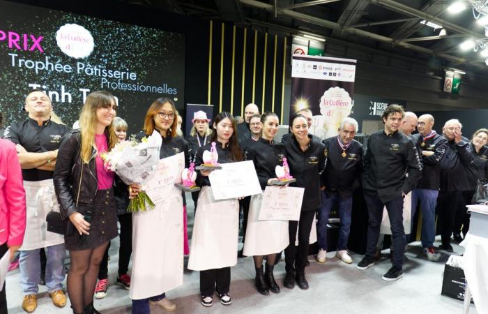 Sandrine LERICHE, Milena PECHO, Tinh TRAN y Magali ESPOSITO ganan la Cuchara de Oro 2024 • Les Nouvelles Gastronomiques