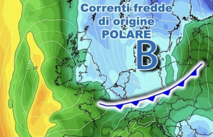 Un cambio climático repentino trae un frente frío a Italia