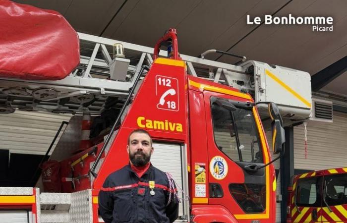 un bombero de Moreuil homenajeado este 11 de noviembre