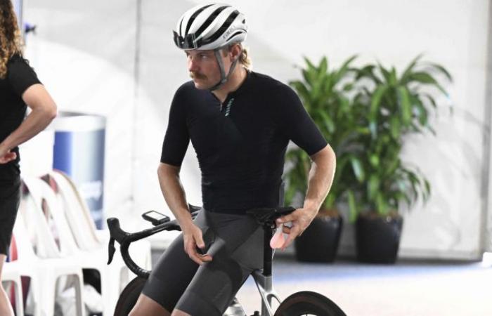 Ciclismo. Sport – Valteri Bottas, el piloto de Fórmula 1 completó un Iron Man… en casa