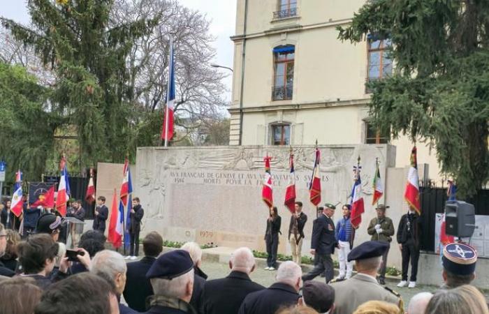 En Ginebra, 291 soldados que murieron por Francia encuentran su lugar en la memoria colectiva