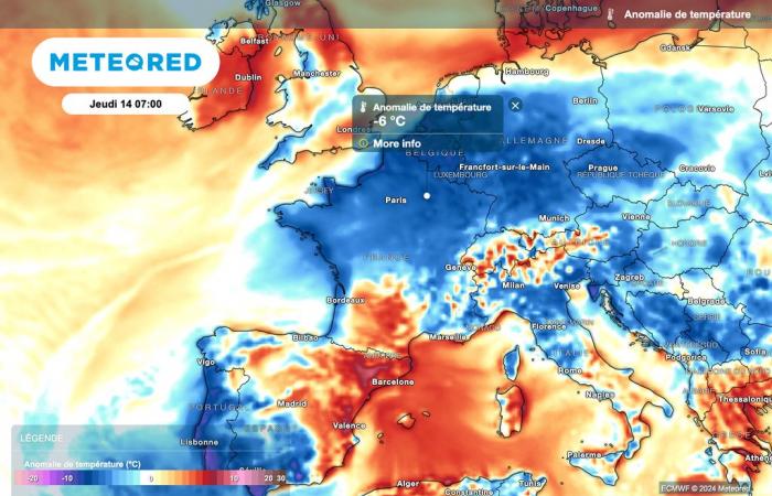 ¡Primera ofensiva de invierno en Francia! ¿Bajarán realmente las temperaturas esta semana?