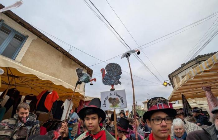 Dordoña: una marea humana irrumpió en la Feria del Pavo de Varaignes (vídeo)