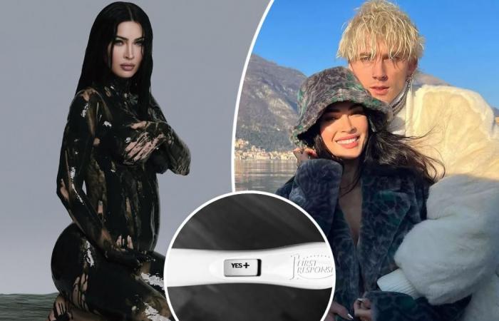 Megan Fox está embarazada y espera un bebé arcoíris con MGK después de un aborto espontáneo