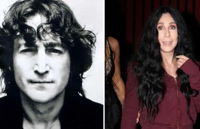 Borracho, John Lennon se desnudó una vez en la Mansión Playboy, según Cher