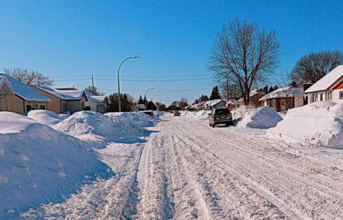 ¿En qué mes cae más nieve?