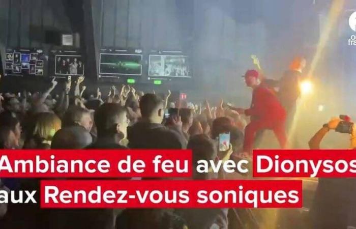 VIDEO. Ambiente loco en el concierto de Dionysos al final de los Rendez-vous soniques en Saint-Lô